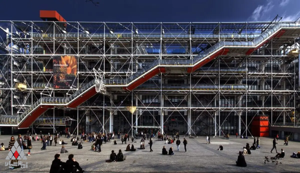 مرکز ژرژ پمپیدو (The Centre Pompidou)